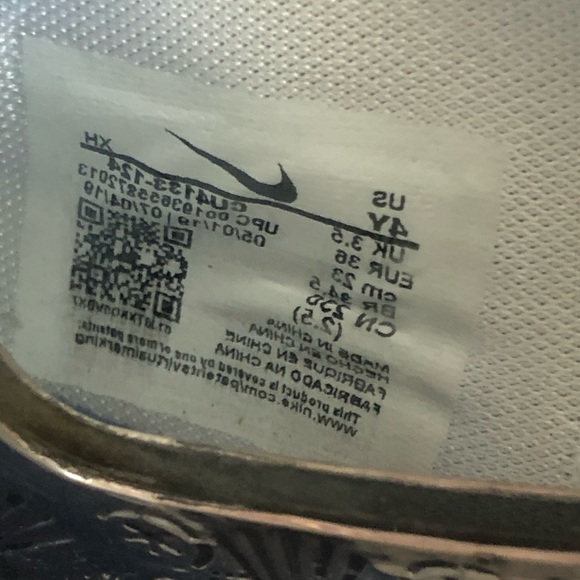 Nike LeBron Soldier 13 LA Shoes White Blue CU4133-124 Youth Sz 4Y - Picture 5 of 8